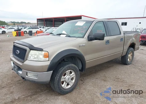 2004 Ford F-150 Xlt from USA, damaged, VIN 1FTRW14W84KB47171